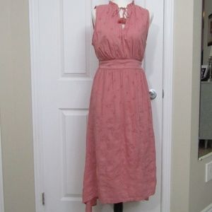 Old navy tie neck maxi dress